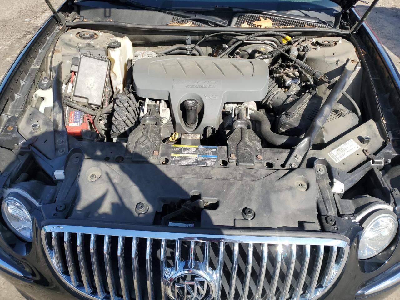 2008 Buick LaCrosse VIN 2G4WD582781156677 Copart auction photo, front end / rear end damage thumbnail 11
