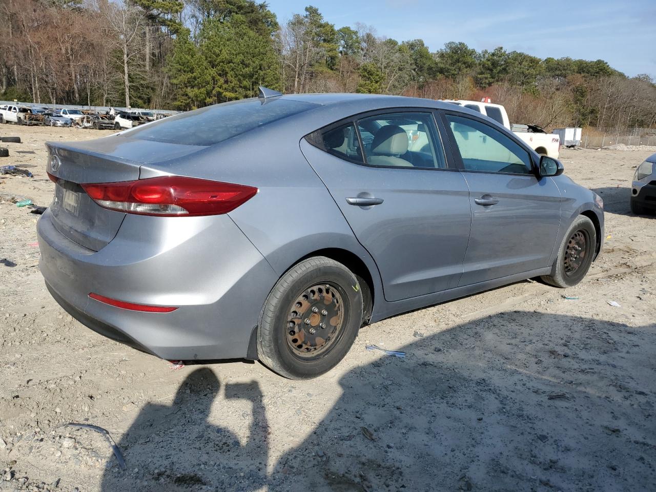 2017 Hyundai Elantra VIN 5NPD74LF7HH210341 Copart auction photo, side / minor dent/scratches damage thumbnail 3