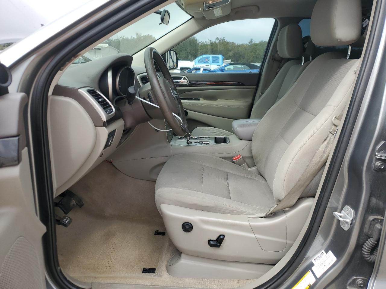 2012 Jeep Grand Cherokee VIN 1C4RJEAG8CC177427 Copart auction photo, rear end / front end damage thumbnail 7