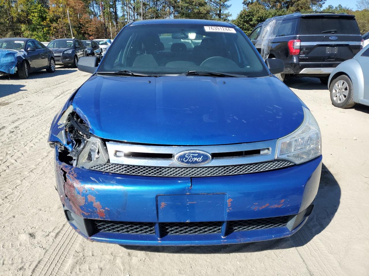 2010 Ford Focus VIN 1FAHP3FN5AW169213 Copart auction photo, front end damage thumbnail 5