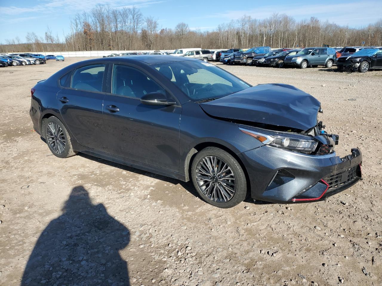 2023 KIA Forte VIN 3KPF54AD9PE585358 Copart auction photo, front end damage thumbnail 4