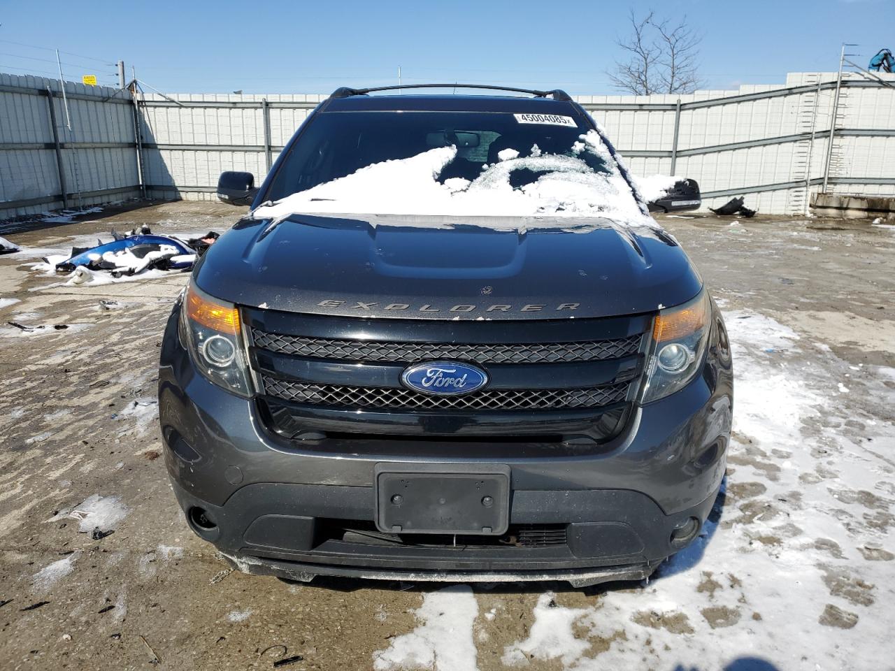 2015 Ford Explorer VIN 1FM5K8GT9FGC23096 Copart auction photo, rear end / side damage thumbnail 5