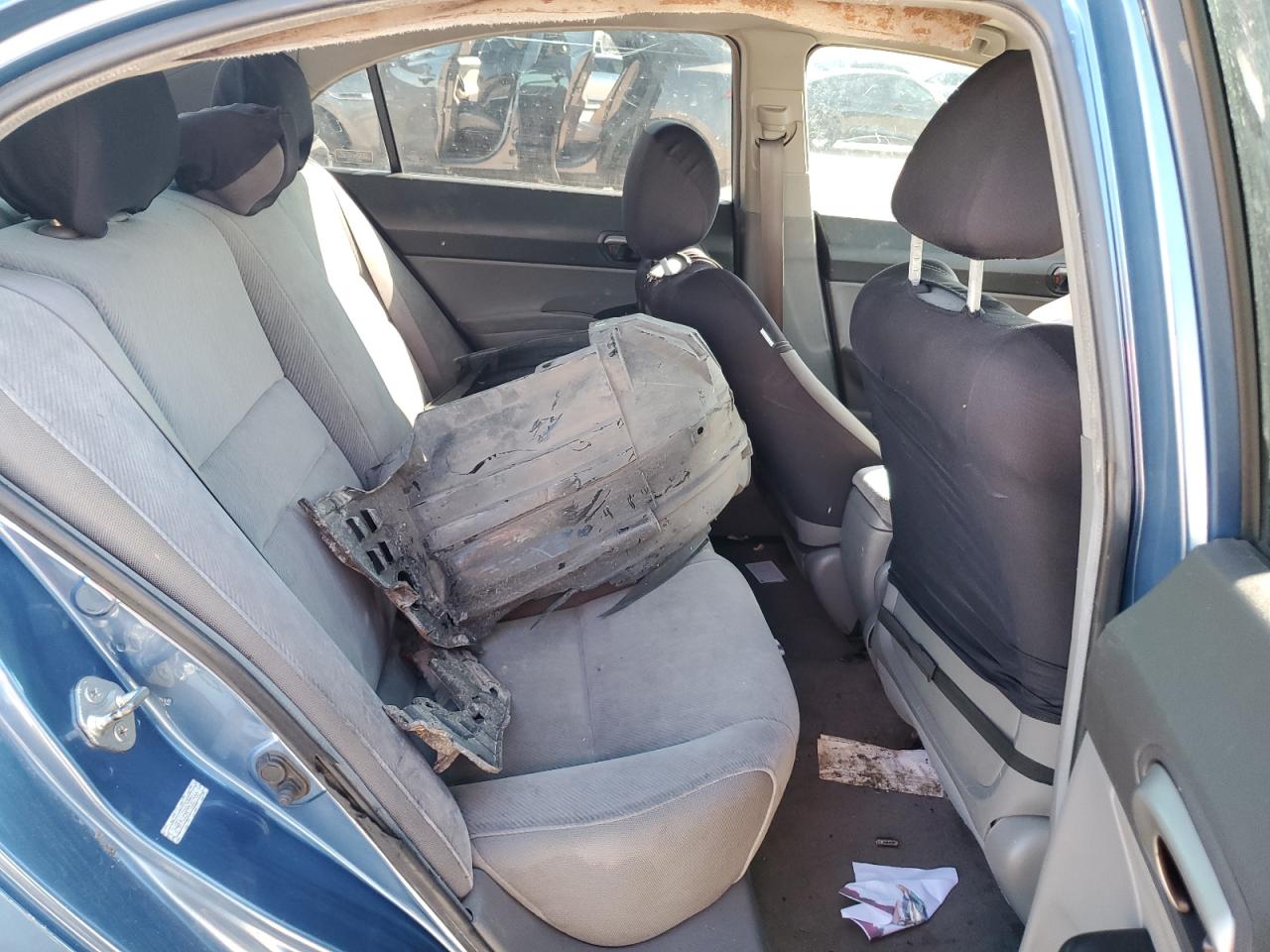 2009 Honda Civic VIN 2HGFA16589H327966 Copart auction photo, front end / minor dent/scratches damage thumbnail 10