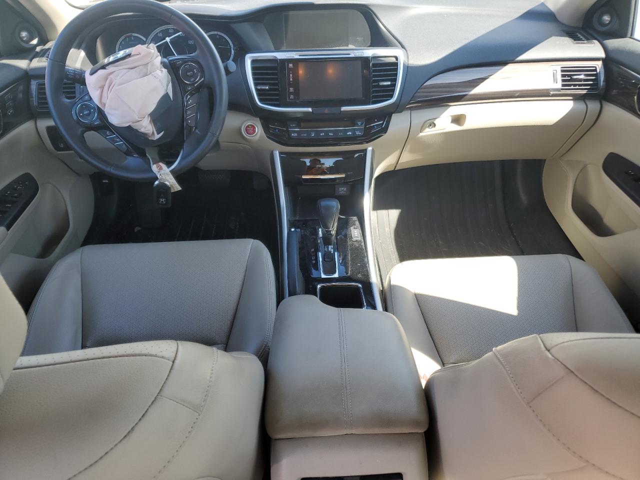 2016 Honda Accord VIN 1HGCR3F08GA003553 Copart auction photo, front end damage thumbnail 8