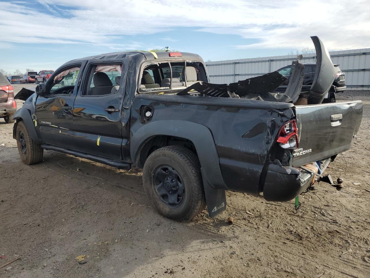 2012 Toyota Tacoma VIN 5TFLU4EN1CX033131 Copart auction photo, all over damage thumbnail 2