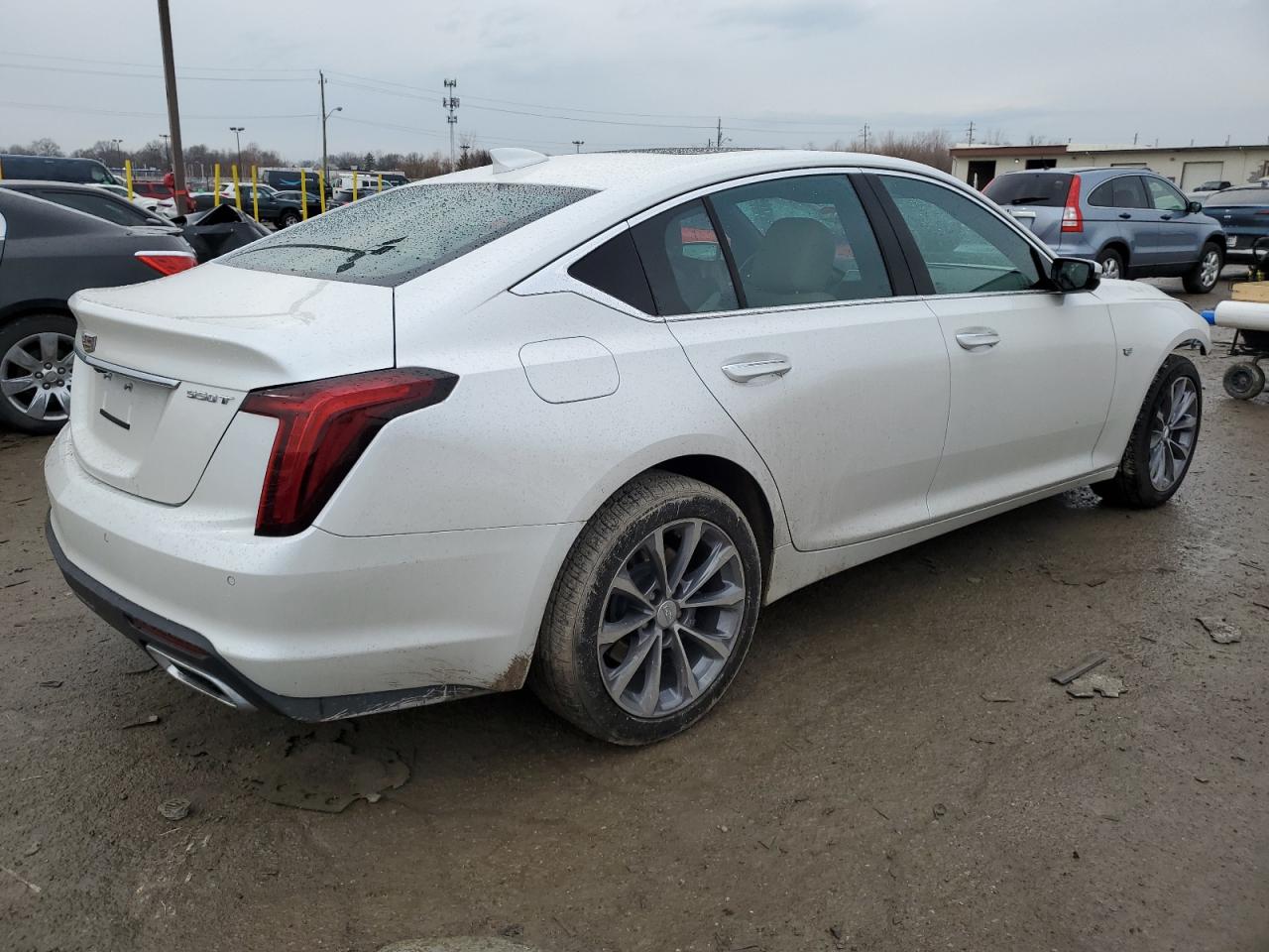 2024 Cadillac CT5 VIN 1G6DT5RW9R0130095 Copart auction photo, front end damage thumbnail 3