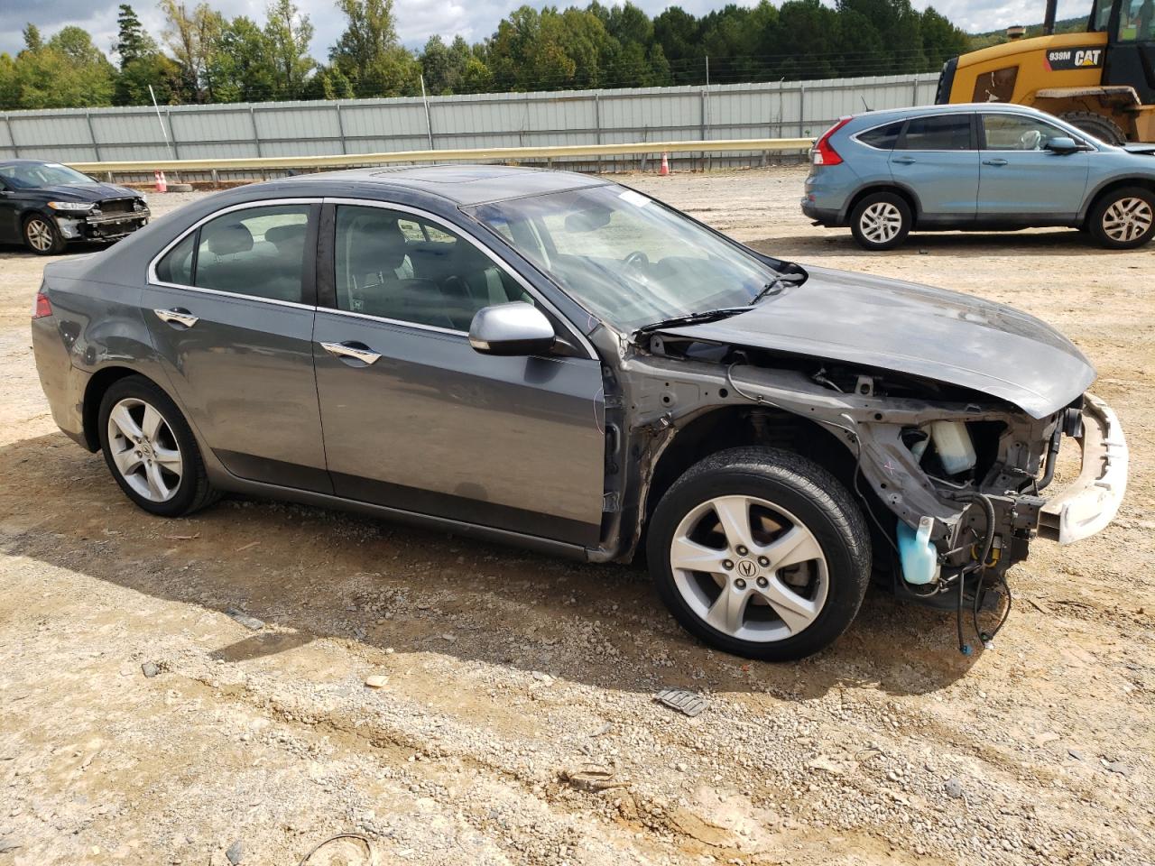 2009 Acura TSX VIN JH4CU266X9C000445 Copart auction photo, front end / side damage thumbnail 4
