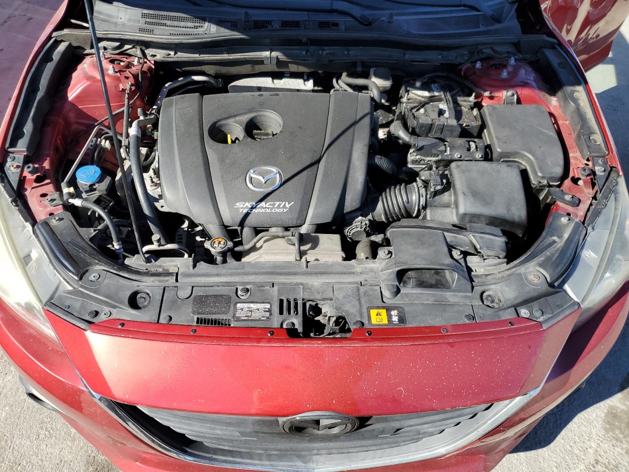 2015 Mazda 3 VIN JM1BM1V73F1254121 Copart auction photo, side / minor dent/scratches damage thumbnail 11