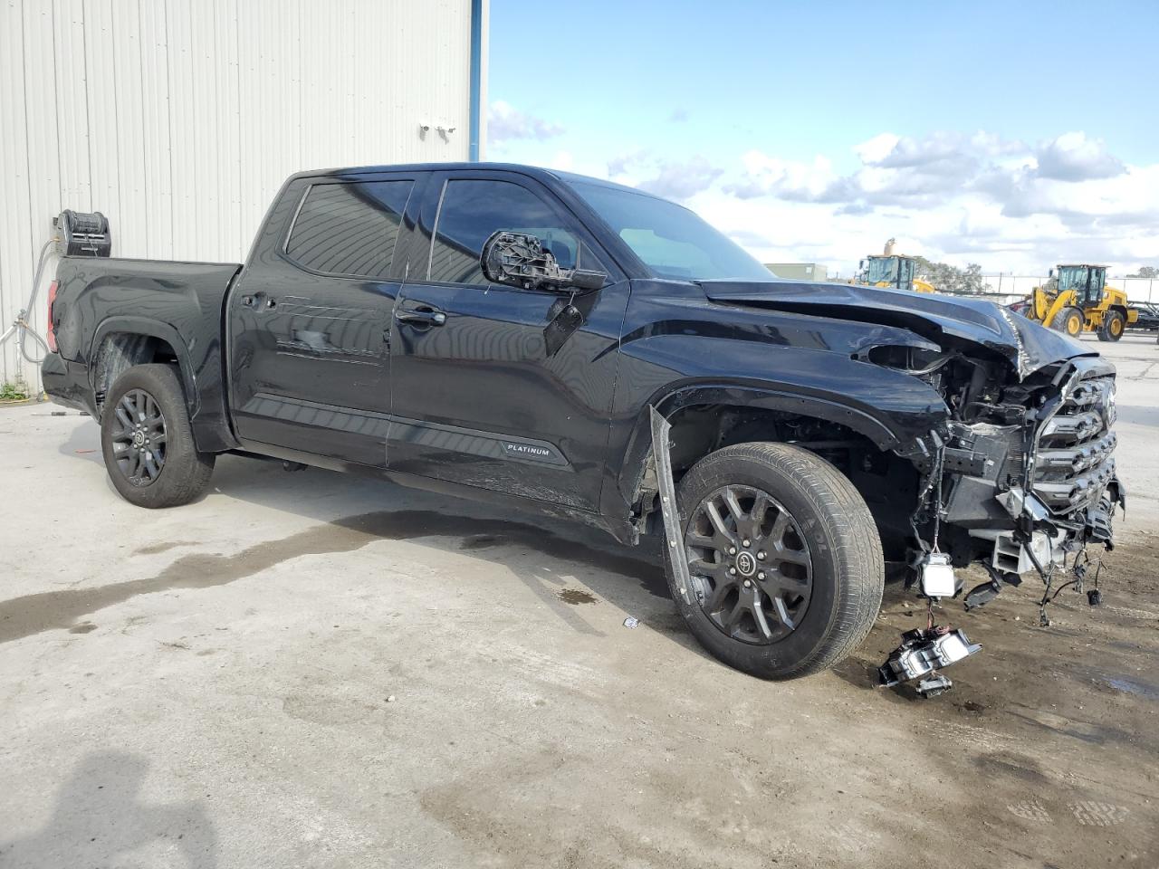 2023 Toyota Tundra VIN 5TFNA5AB0PX026342 Copart auction photo, all over damage thumbnail 4