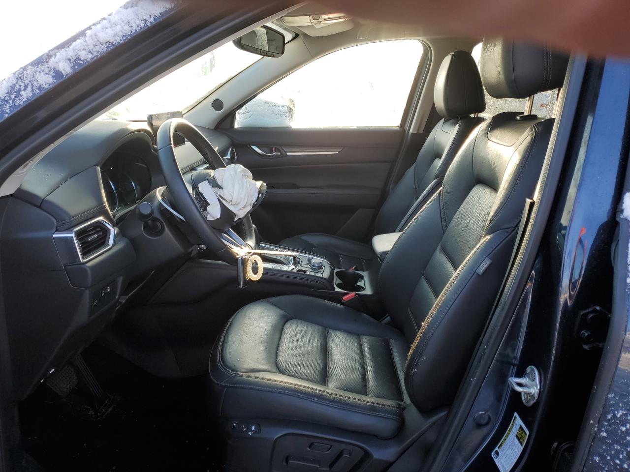 2021 Mazda CX-5 VIN JM3KFADM0M1320064 Copart auction photo, front end / side damage thumbnail 7