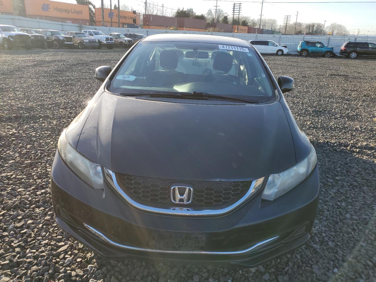 2013 Honda Civic VIN 19XFB2F53DE235976 Copart auction photo, front end damage thumbnail 5