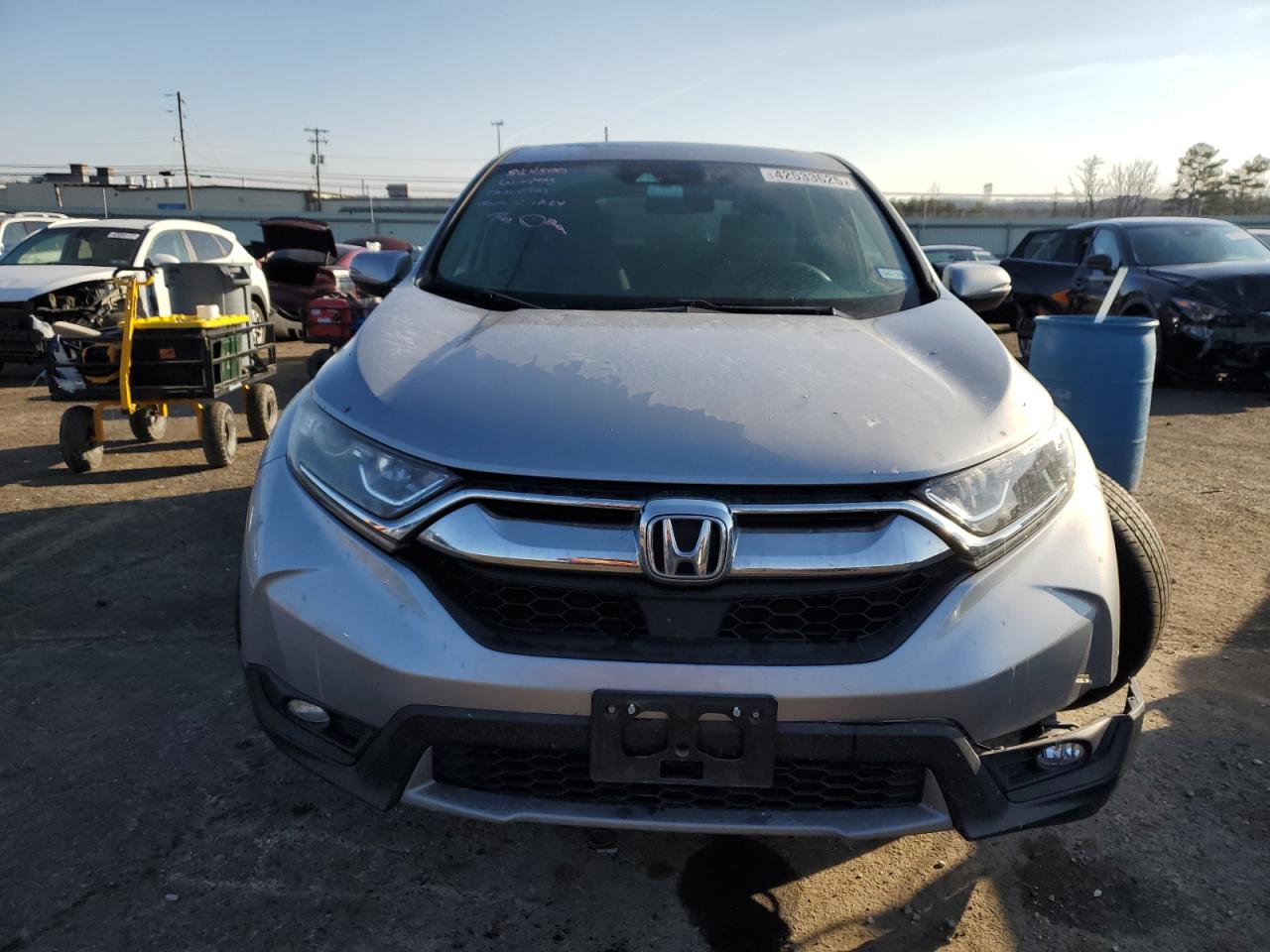 2019 Honda CR-V VIN 7FARW2H53KE019653 Copart auction photo, front end / undercarriage damage thumbnail 5
