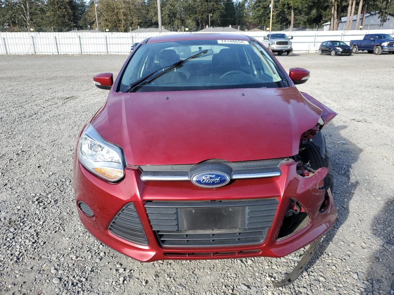 2014 Ford Focus VIN 1FADP3F29EL414350 Copart auction photo, all over damage thumbnail 5