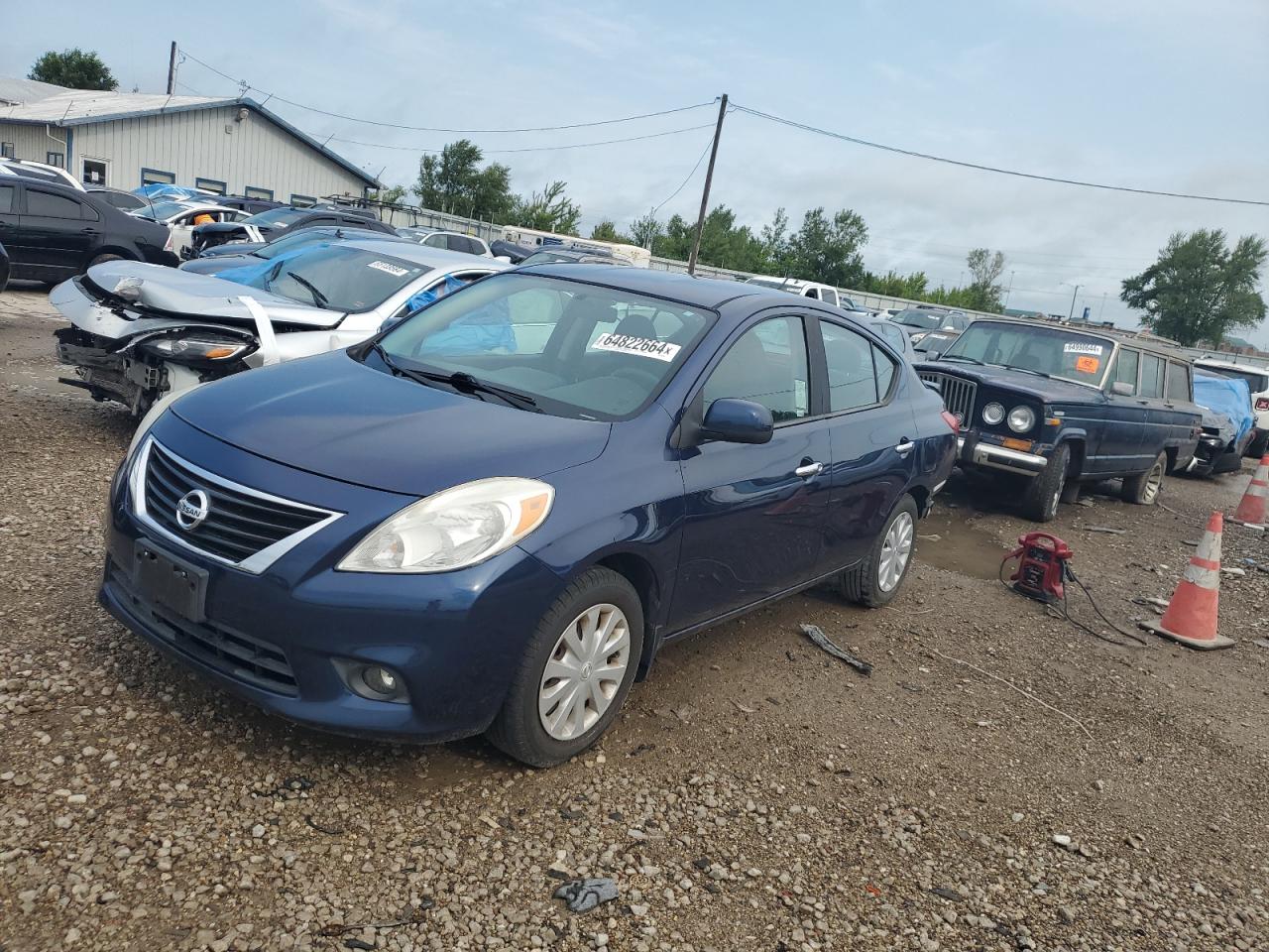 2014 Nissan Versa VIN 3N1CN7AP9EK454186