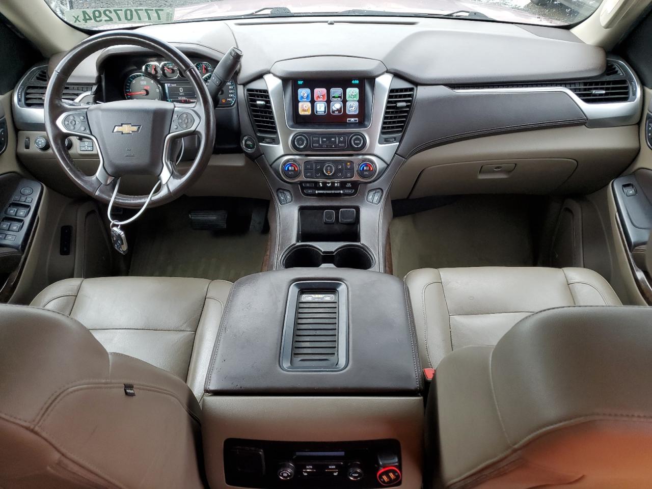 2016 Chevrolet Suburban VIN 1GNSKHKCXGR384570 Copart auction photo, side damage thumbnail 8