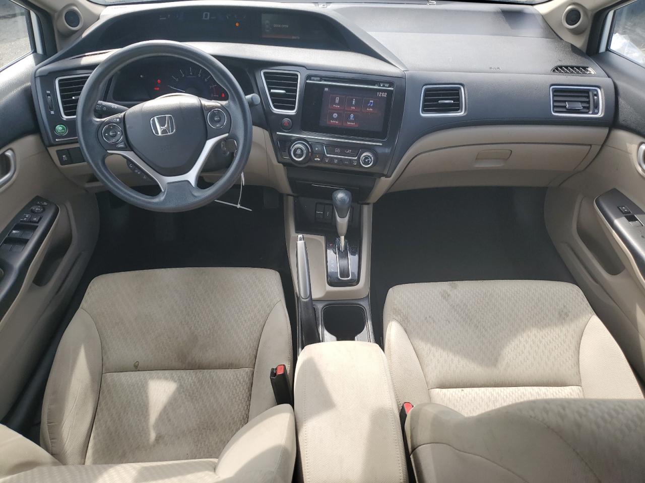 2015 Honda Civic VIN 19XFB2F74FE278100 Copart auction photo, rear end / front end damage thumbnail 8