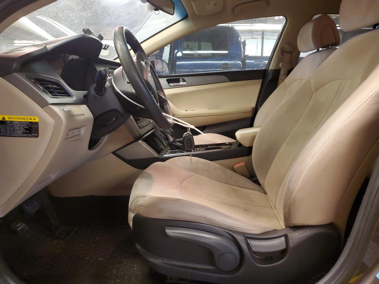 2017 Hyundai Sonata VIN 5NPE24AF2HH542449 Copart auction photo, side / rear end damage thumbnail 7