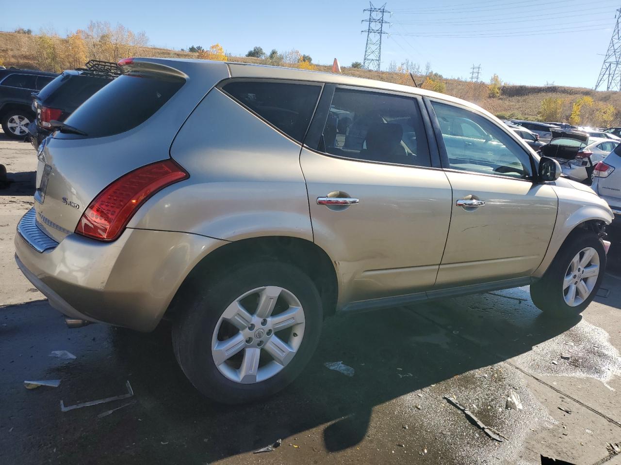 2006 Nissan Murano VIN JN8AZ08W36W523171 Copart auction photo, front end damage thumbnail 3