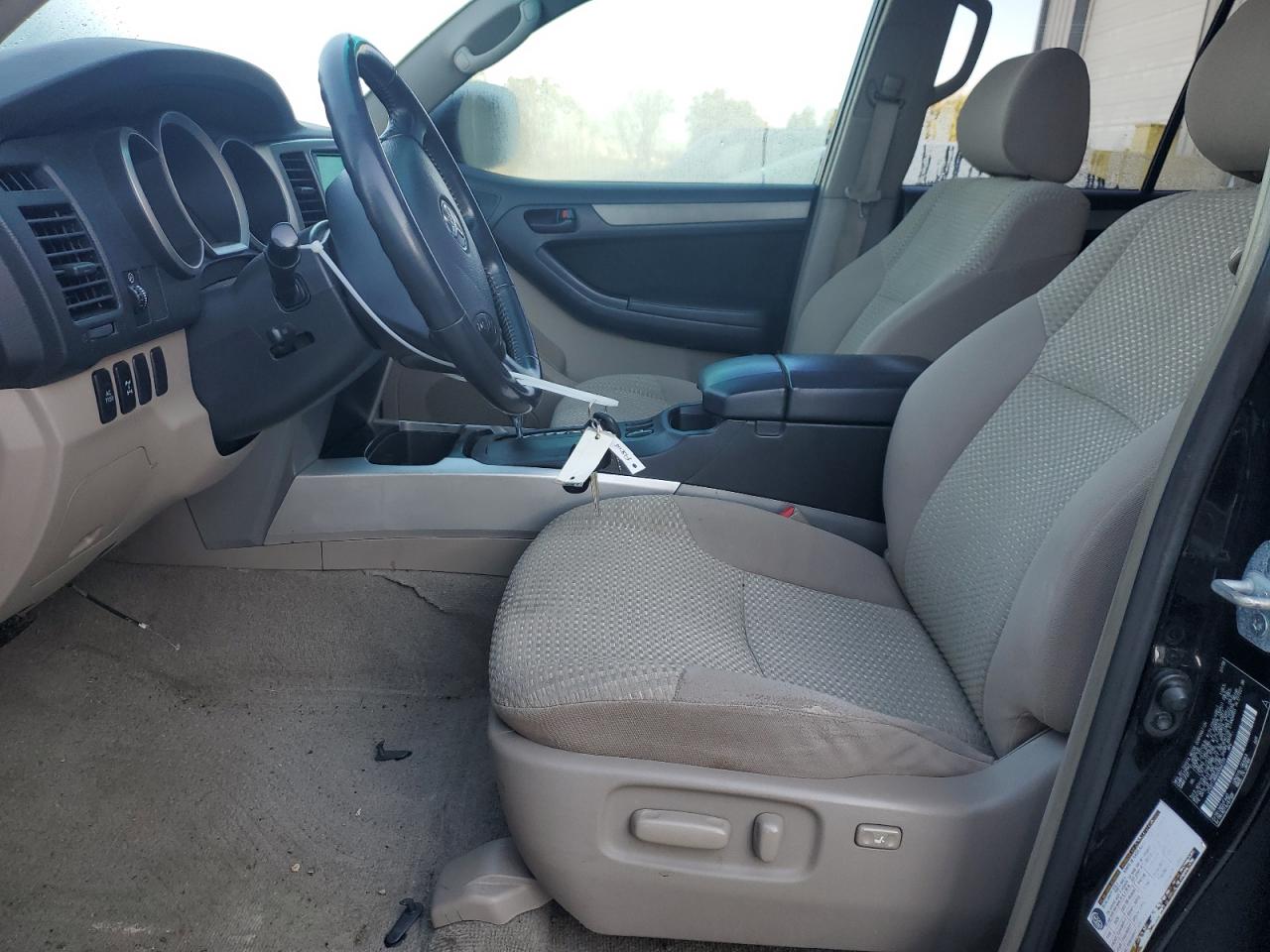 2006 Toyota 4Runner VIN JTEBT14R660064739 Copart auction photo, side damage thumbnail 7