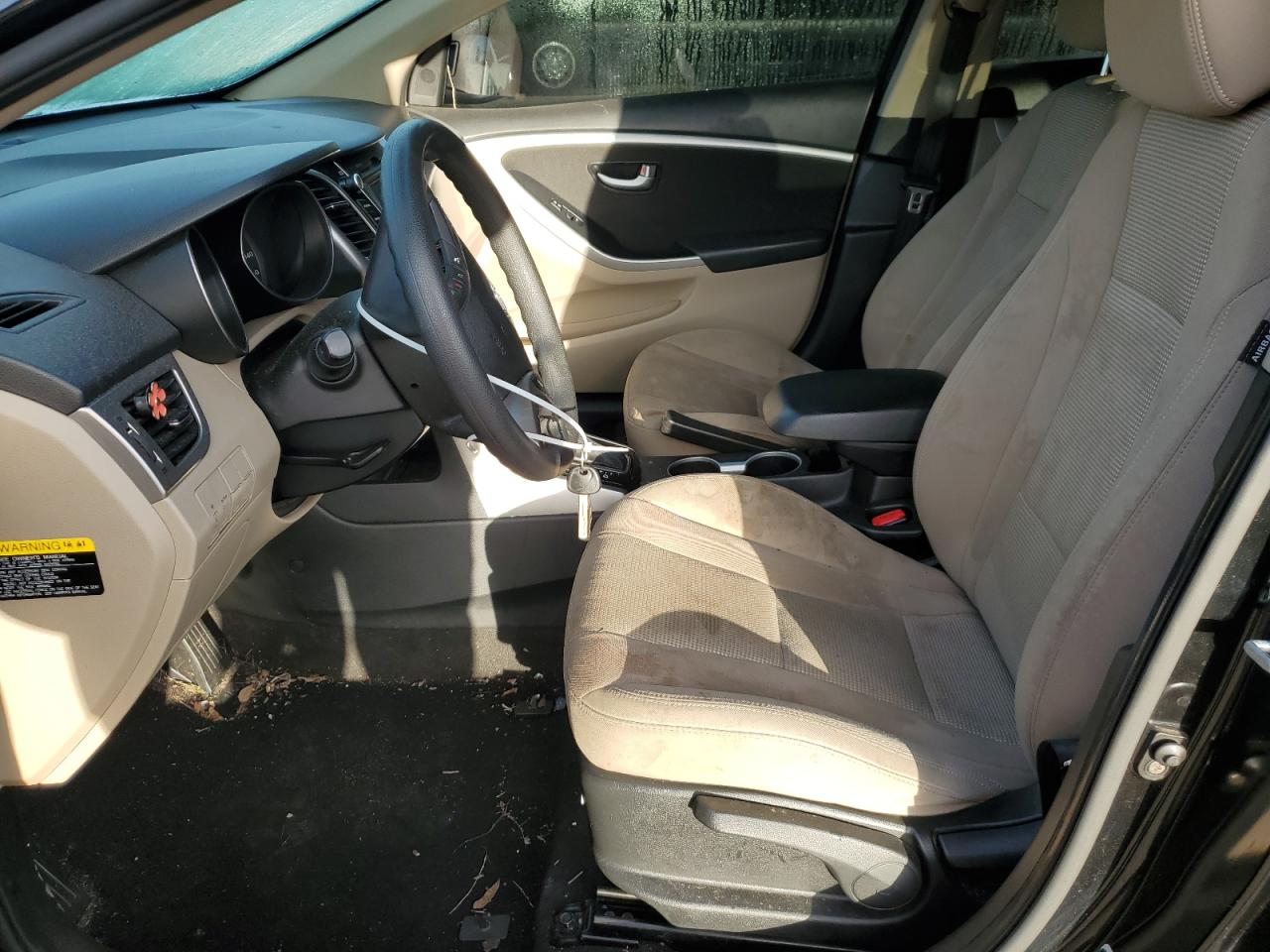 2016 Hyundai Elantra VIN KMHD35LH5GU291505 Copart auction photo, water/flood damage thumbnail 7