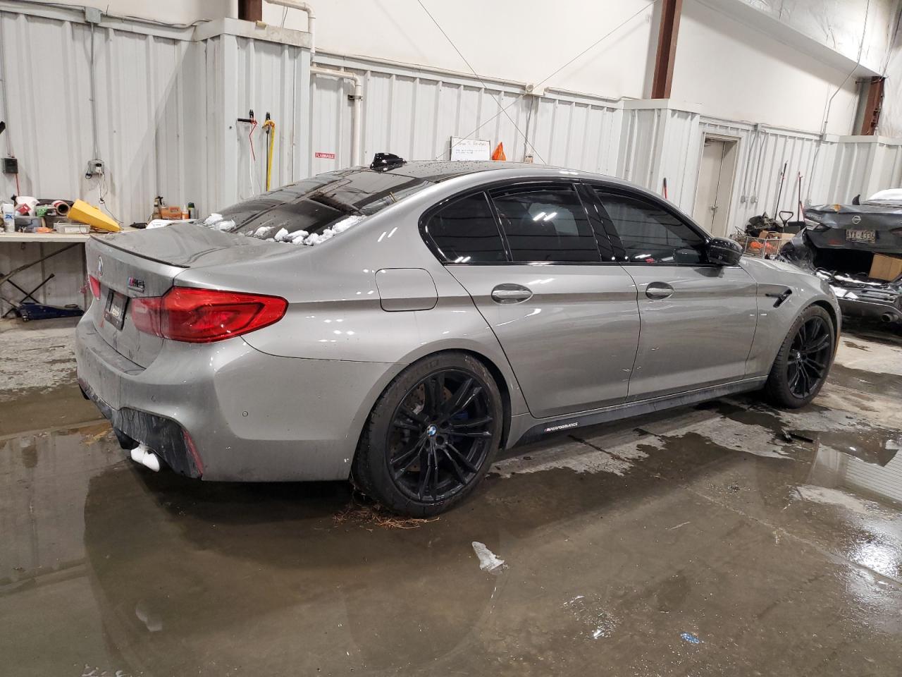2019 BMW M5 VIN WBSJF0C50KB447597 Copart auction photo, all over damage thumbnail 3