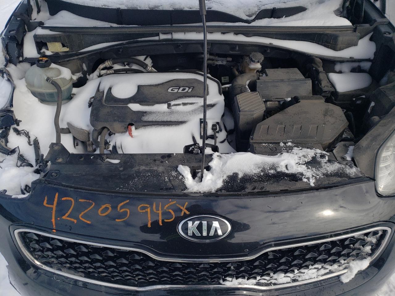 2018 KIA Sportage VIN KNDPNCACXJ7315519 Copart auction photo, front end damage thumbnail 11