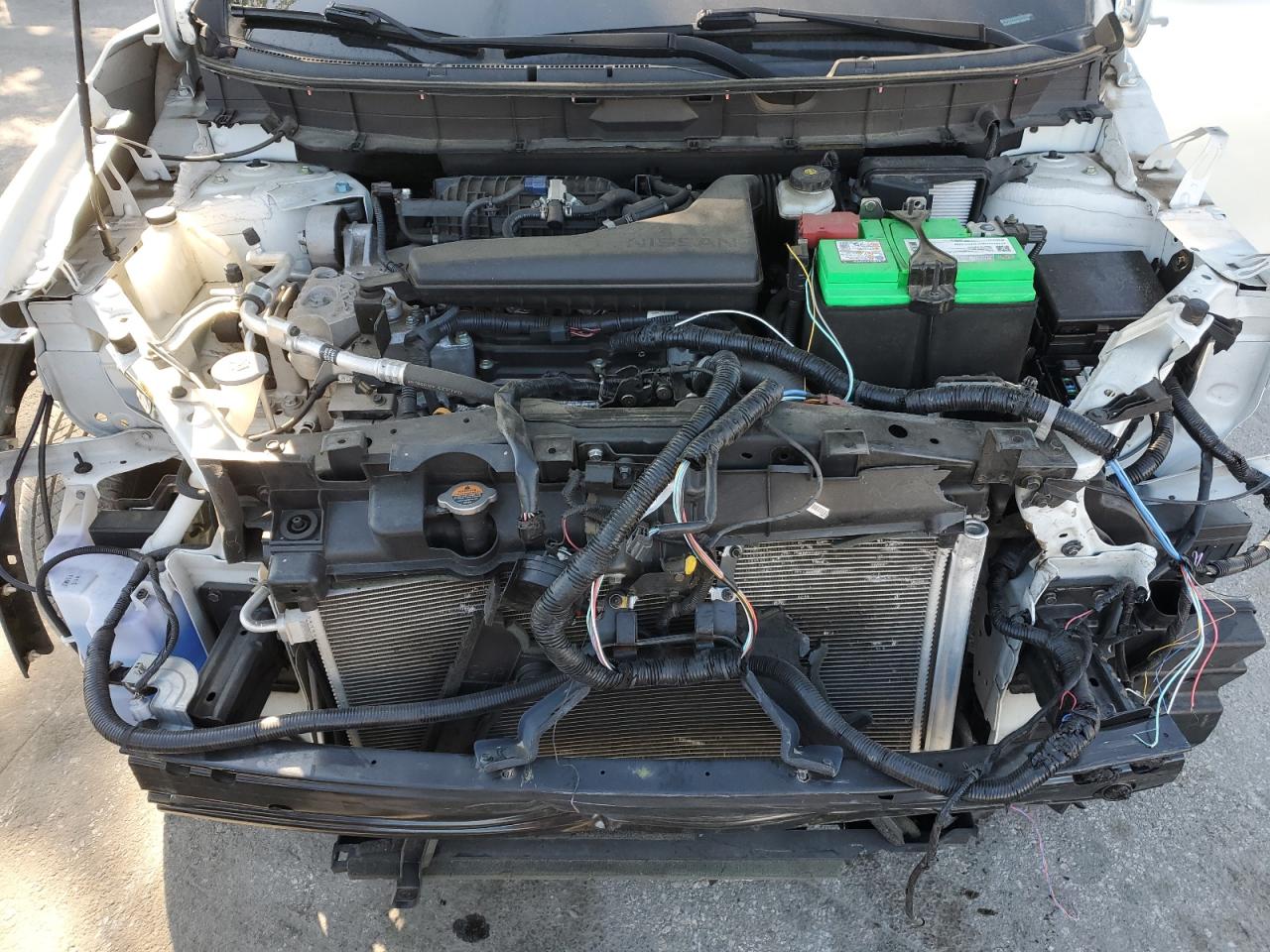 2019 Nissan Rogue VIN 5N1AT2MV9KC803738 Copart auction photo, front end / side damage thumbnail 13