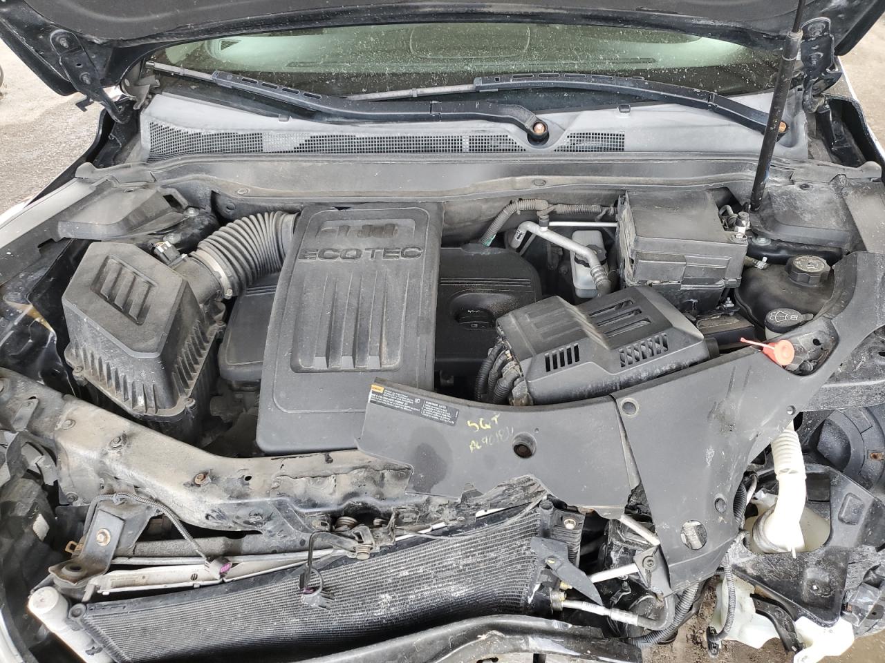 2010 Chevrolet Equinox VIN 2CNALDEW6A6261010 Copart auction photo, front end damage thumbnail 12