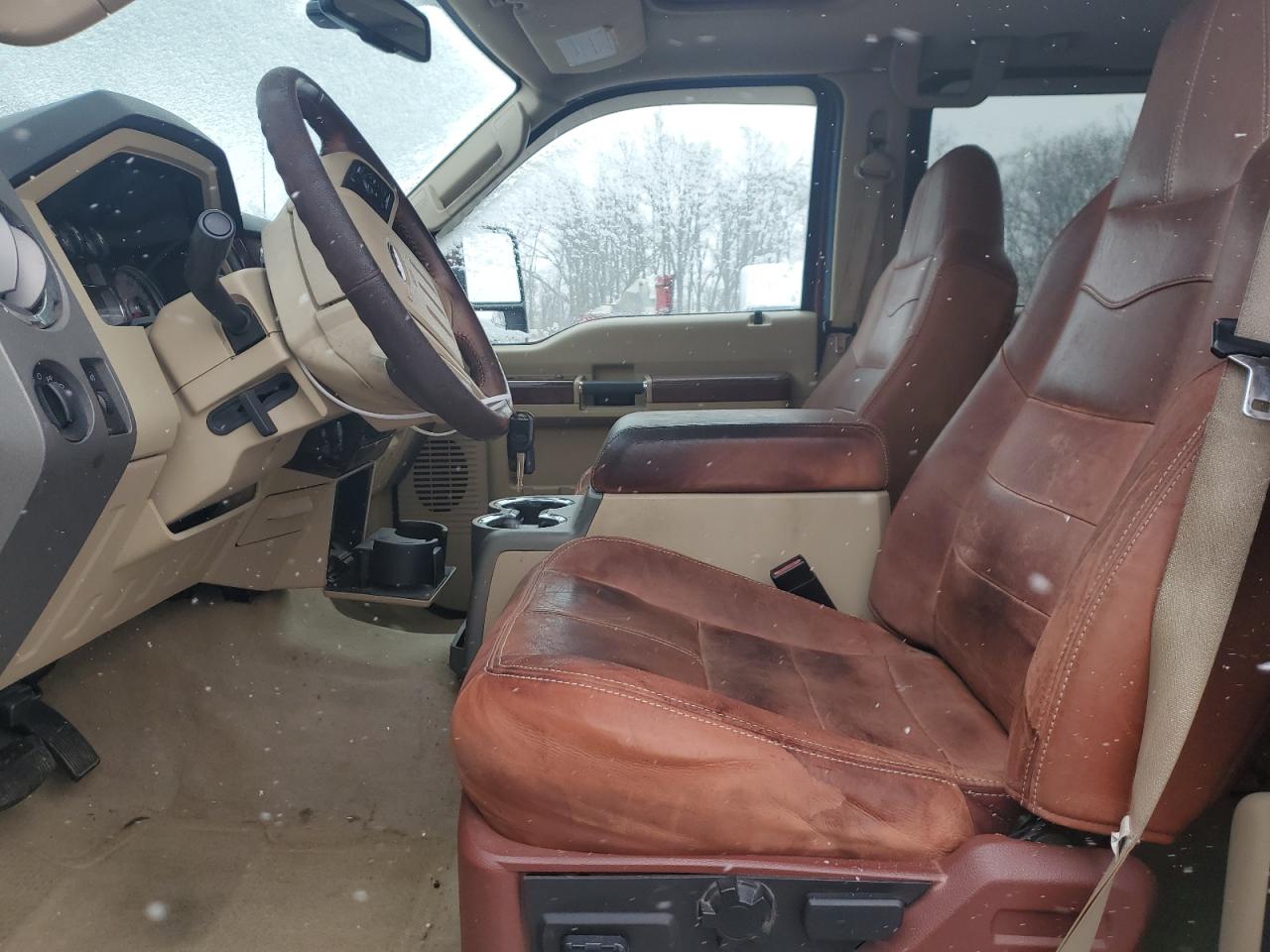 2008 Ford F350 VIN 1FTWW33R08EA64106 Copart auction photo, burn - engine damage thumbnail 7