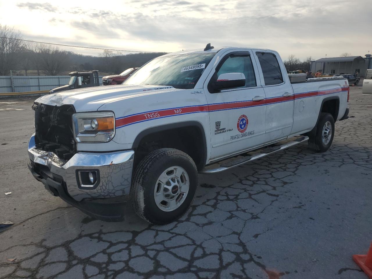 2015 GMC Sierra VIN 1GT22YEG0FZ543053