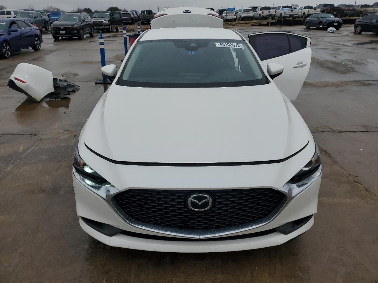 2021 Mazda 3 VIN JM1BPABL9M1321181 Copart auction photo, rear end damage thumbnail 5