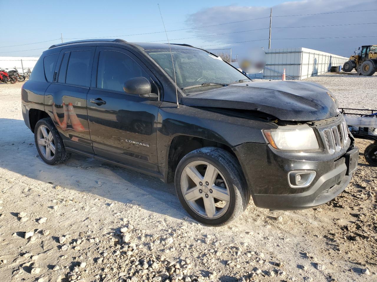 2014 Jeep Compass VIN 1C4NJCEA9ED889158 Copart auction photo, front end damage thumbnail 4