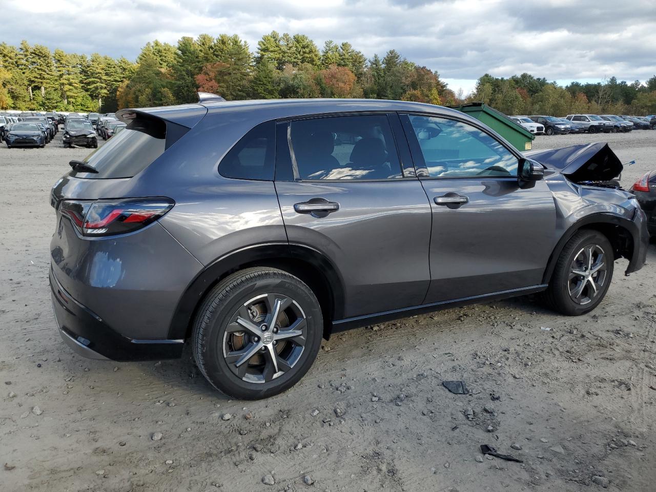 2024 Honda HR-V VIN 3CZRZ2H72RM713352 Copart auction photo, front end damage thumbnail 3