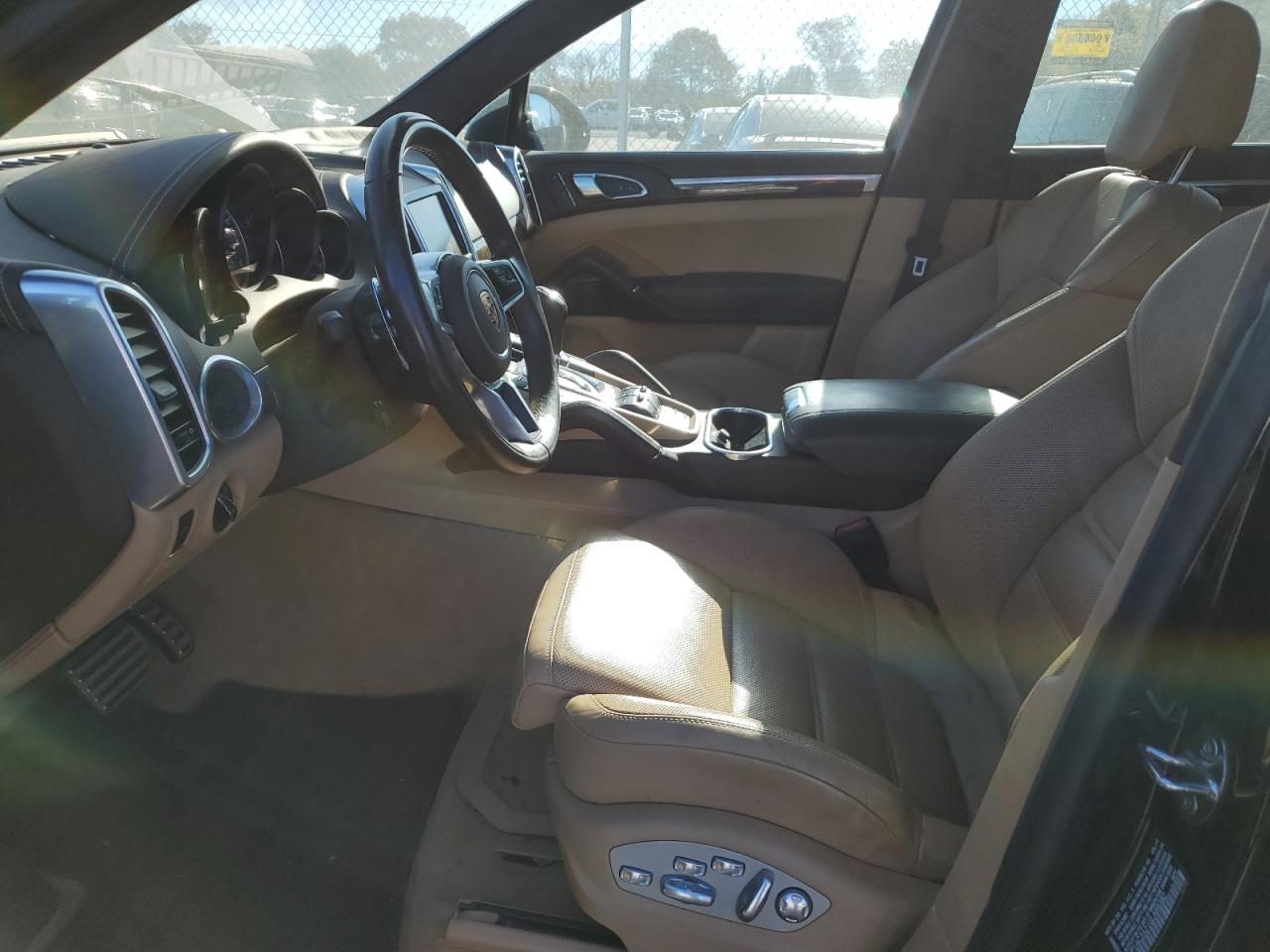 2016 Porsche Cayenne VIN WP1AC2A21GLA89382 Copart auction photo, front end damage thumbnail 7