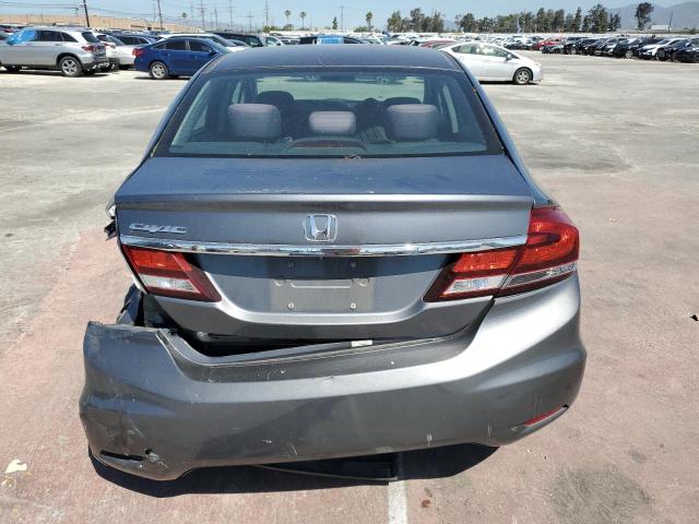 2013 Honda Civic VIN 19XFB2F50DE245896 Copart auction photo, all over damage thumbnail 6
