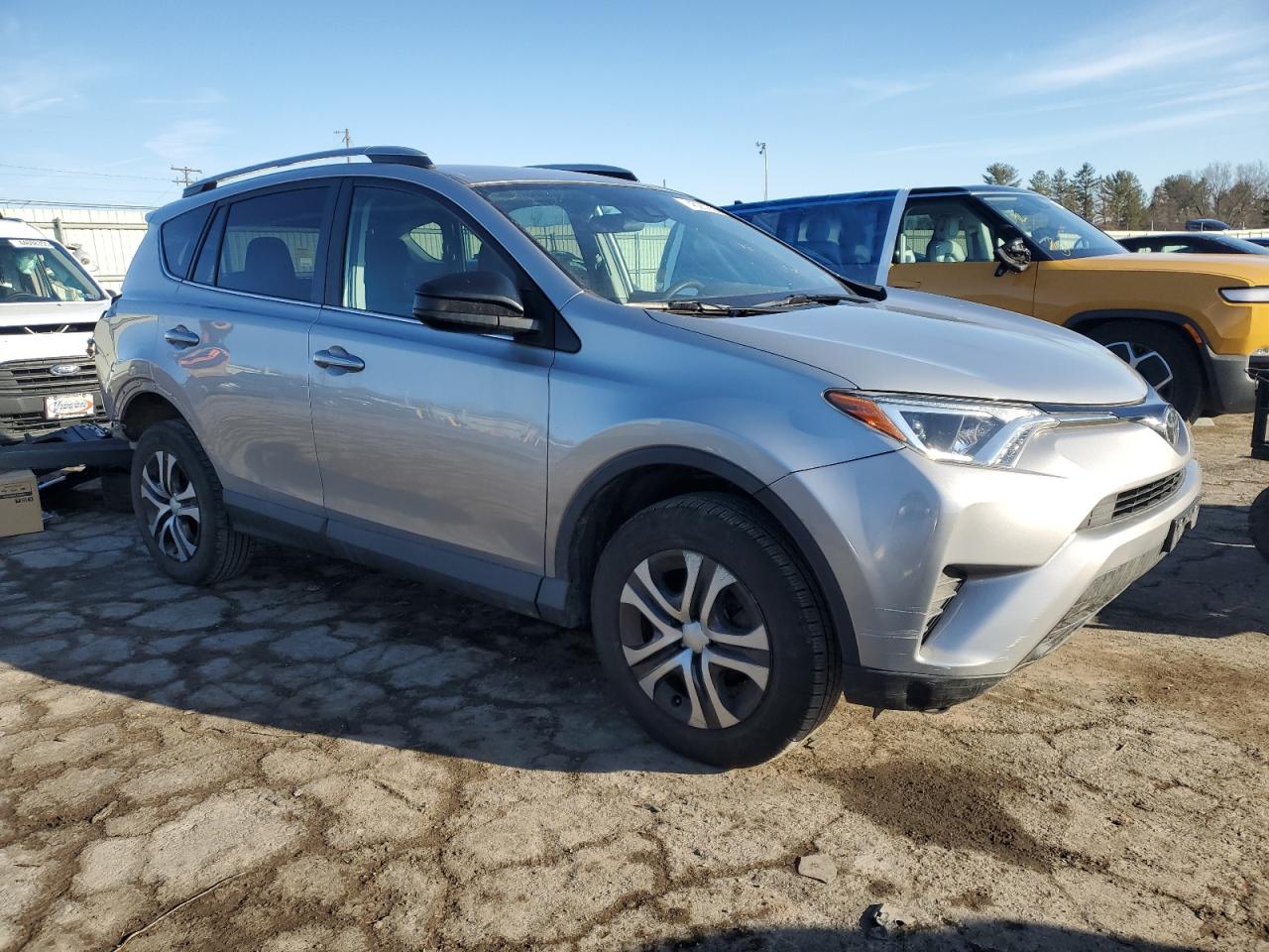2017 Toyota RAV 4 VIN 2T3BFREV3HW650187 Copart auction photo, rear end / side damage thumbnail 4