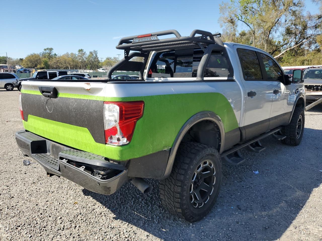 2017 Nissan Titan VIN 1N6BA1F41HN551233 Copart auction photo, undercarriage / mechanical damage thumbnail 3