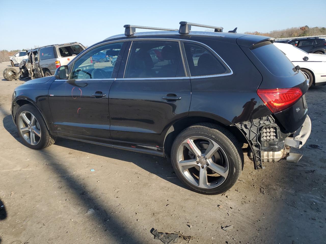 2013 Audi Q5 VIN WA1DGAFP0DA063746 Copart auction photo, rear end damage thumbnail 2