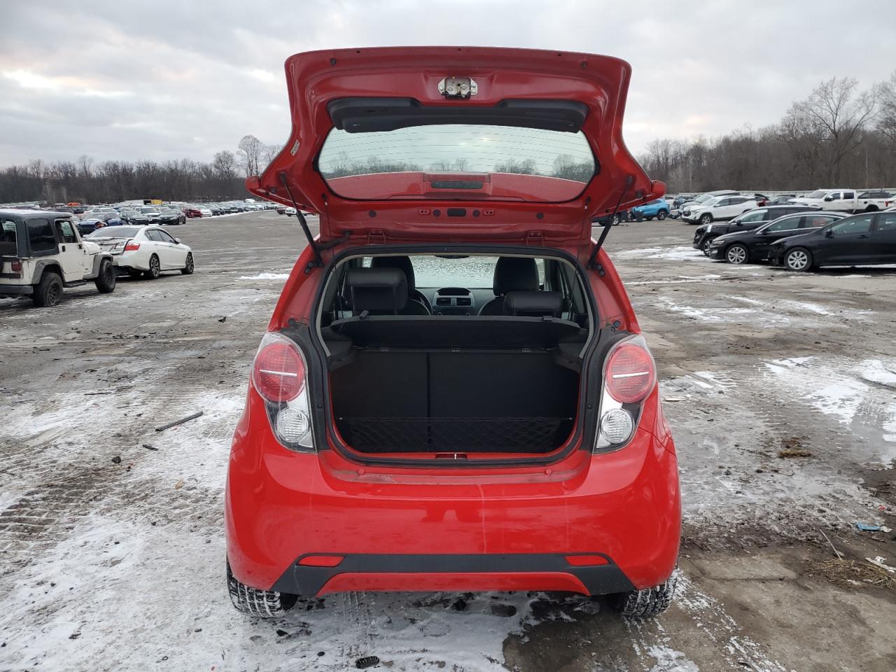 2015 Chevrolet Spark VIN KL8CB6S93FC754340 Copart auction photo, front end damage thumbnail 6