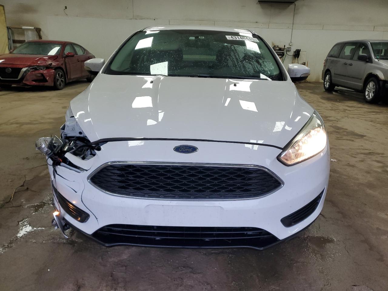 2015 Ford Focus VIN 1FADP3F20FL313084 Copart auction photo, front end damage thumbnail 5