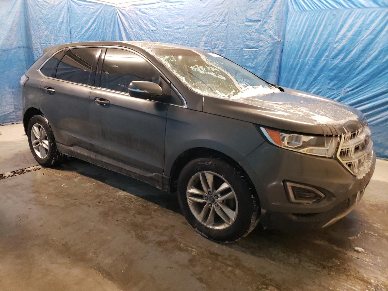 2017 Ford Edge VIN 2FMPK3J98HBC28101 Copart auction photo, mechanical damage thumbnail 4