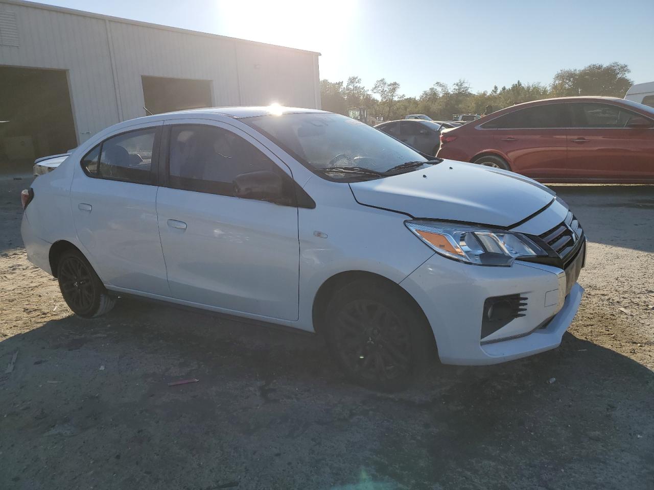 2022 Mitsubishi Mirage VIN ML32FUFJ5NHF06517 Copart auction photo, rear end damage thumbnail 4