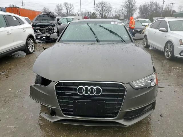 2015 Audi A5 VIN WAUSFAFR4FA022389 Copart auction photo, front end / side damage thumbnail 10