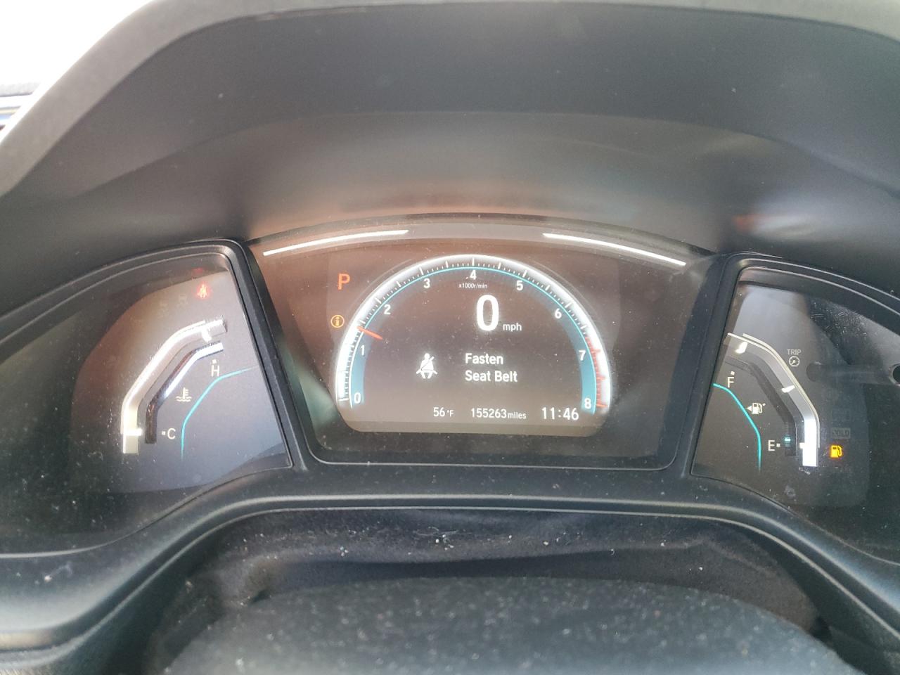 2020 Honda Civic VIN 2HGFC2F64LH528702 Copart auction photo, front end damage thumbnail 9