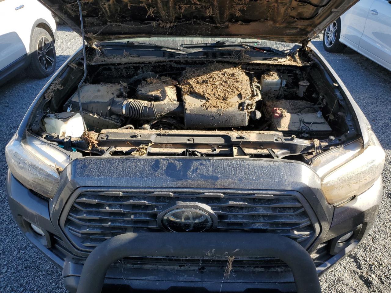 2021 Toyota Tacoma VIN 5TFCZ5AN3MX247939 Copart auction photo, water/flood damage thumbnail 11