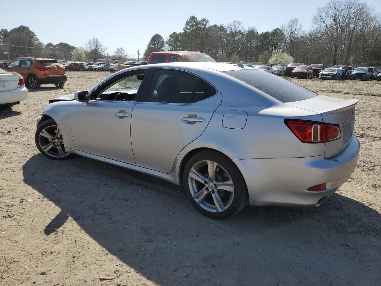 2011 Lexus IS VIN JTHBF5C21B5153704 Copart auction photo, front end / minor dent/scratches damage thumbnail 2