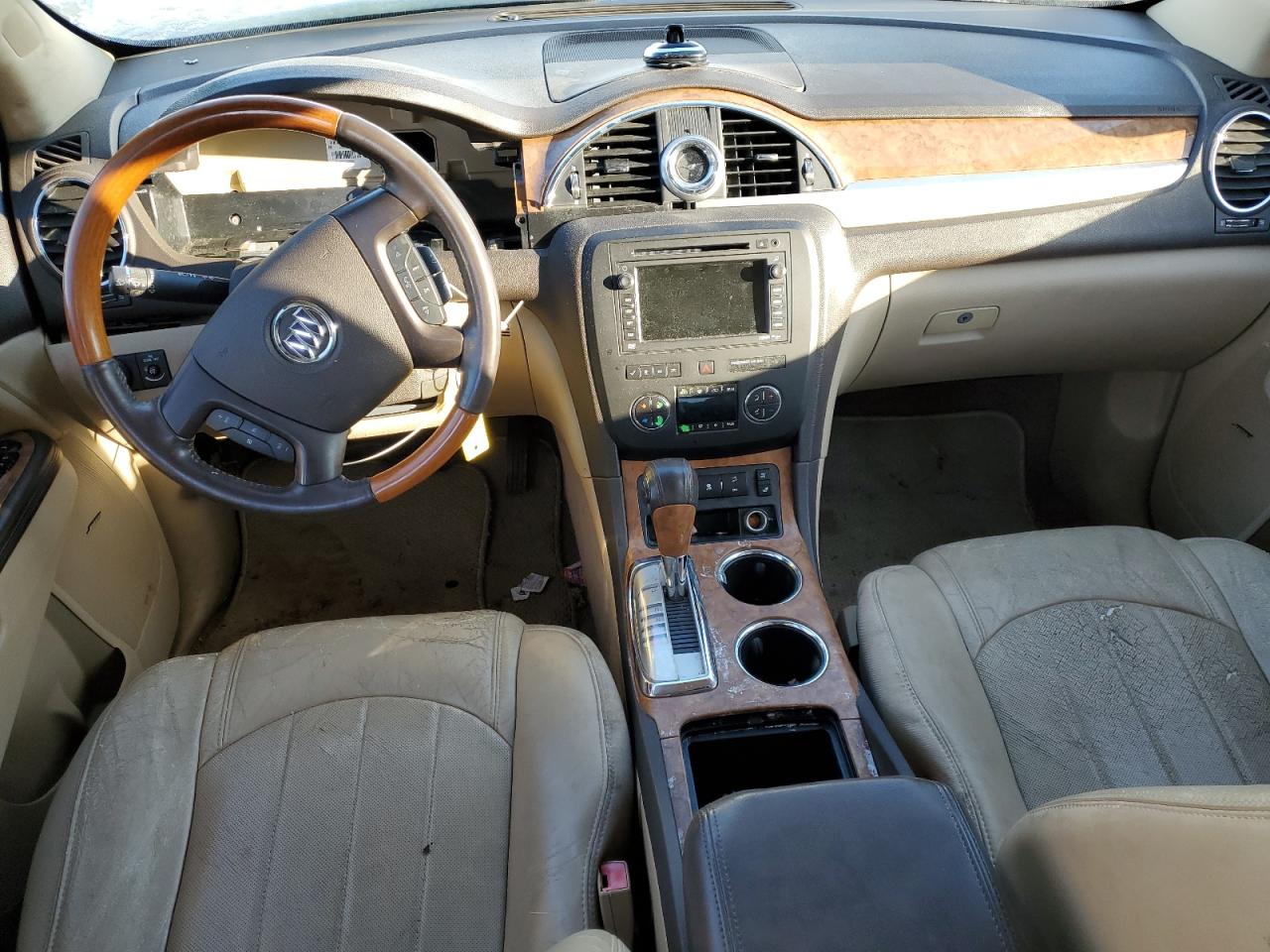 2011 Buick Enclave VIN 5GAKRCED9BJ130935 Copart auction photo, minor dent/scratches damage thumbnail 8