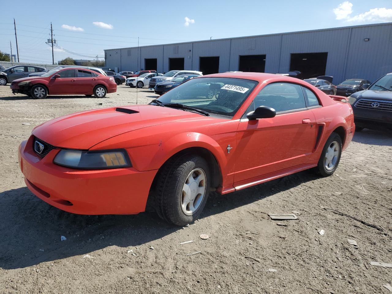 2001 Ford Mustang VIN 1FAFP40401F121020