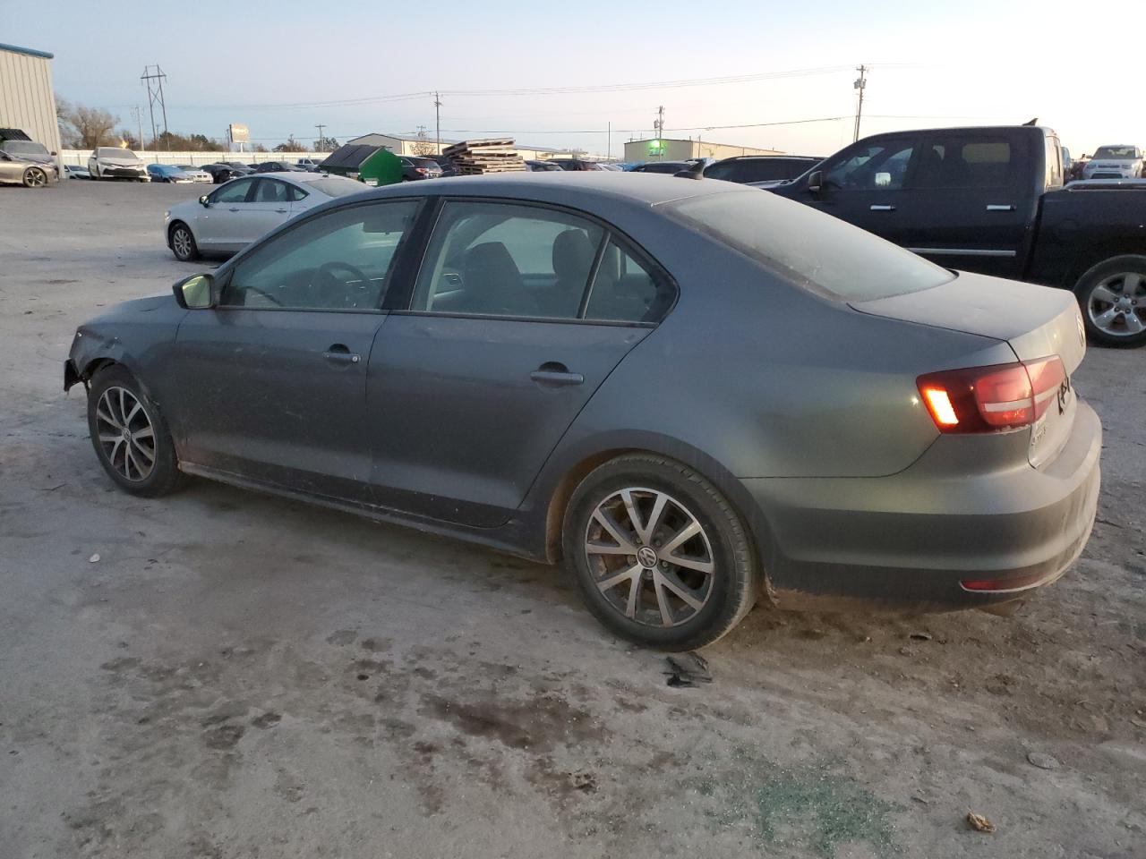 2016 Volkswagen Jetta VIN 3VWD67AJ8GM362789 Copart auction photo, front end / hail damage thumbnail 2