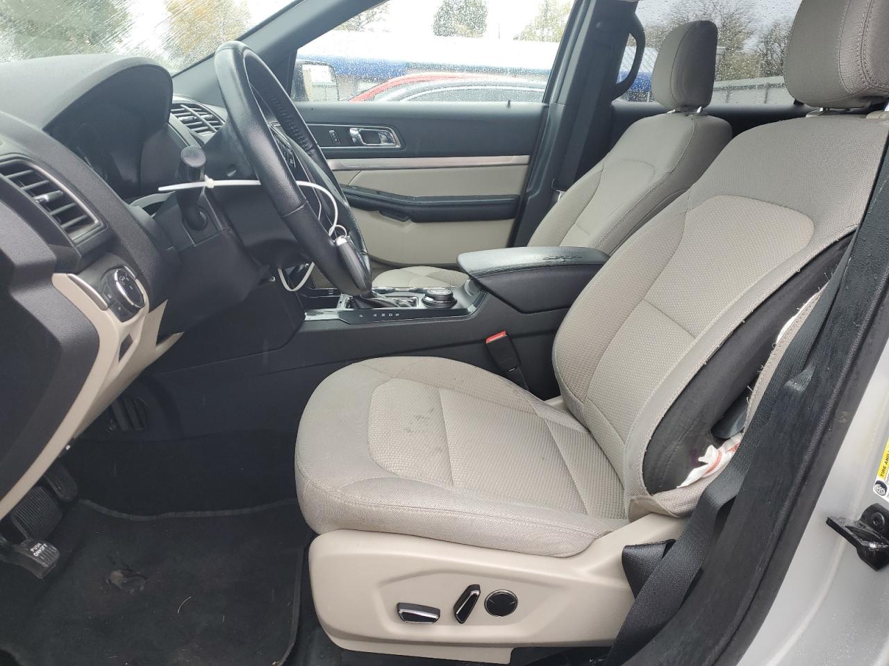 2018 Ford Explorer VIN 1FM5K8D88JGC42599 Copart auction photo, side / front end damage thumbnail 7